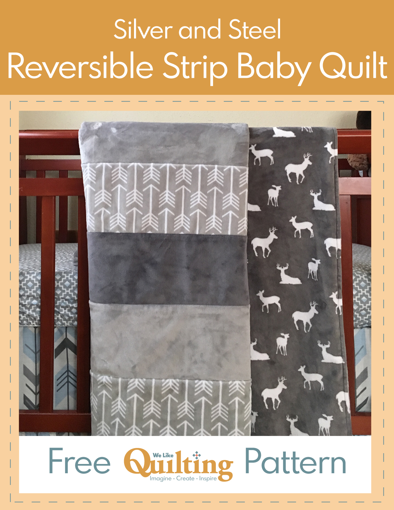 Strip Baby Quilt