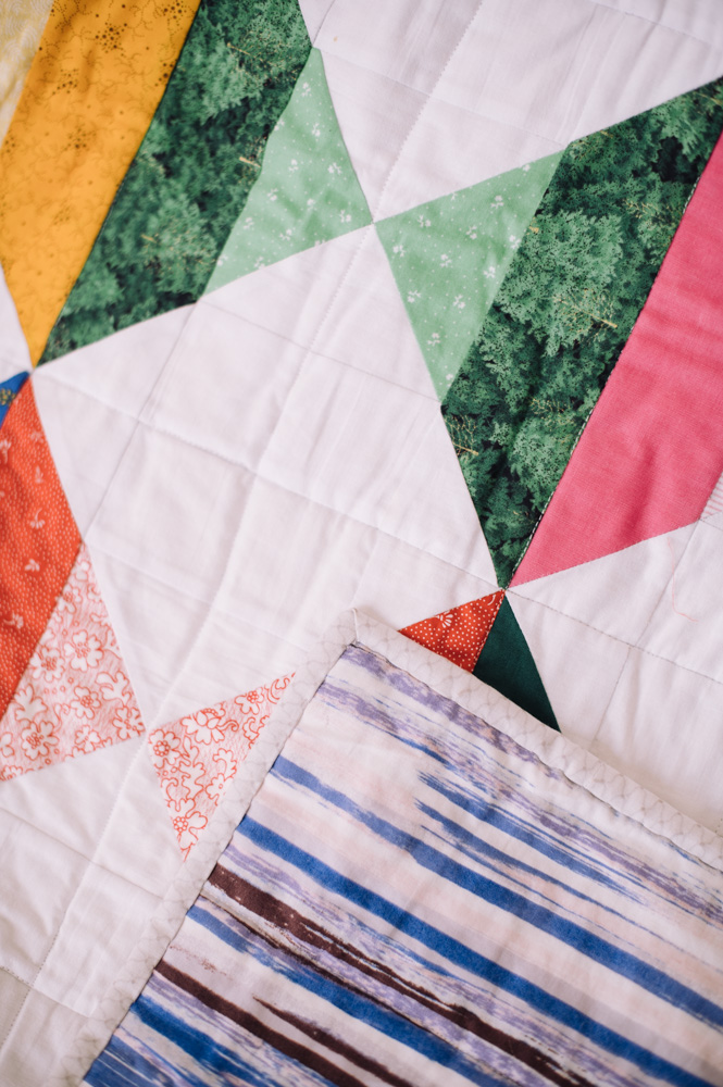 Diamonds for Days Patchwork Quilt