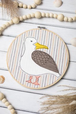 Free Motion Embroidery for Beginners + Gulliver the Seagull FME Pattern