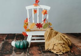 Leaf Fall Rustic Cushion