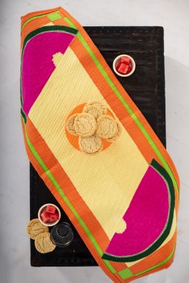 One in a Melon Quilted Table Runner