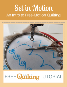 Set in Motion: An Intro to Free-Motion Quilting