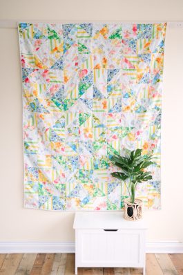 Garden Walk Spring Sheet Quilt