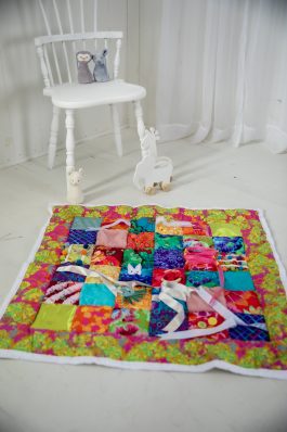 Some Bunny to Love Sensory Baby Quilt