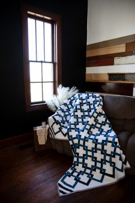 Blueberry Lattice Quilt Pattern
