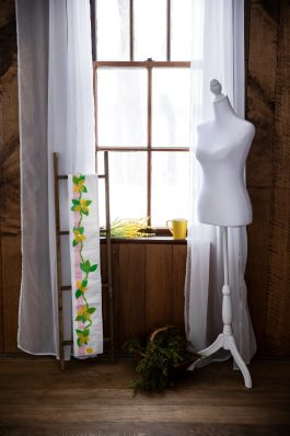 Blooming Florals Wall Banner Pattern