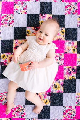 Colorburst Trip Around the World Quilt Pattern